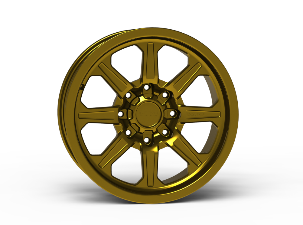G500 20x10" Smooth Lip NonBeadlock Wheel 8lug