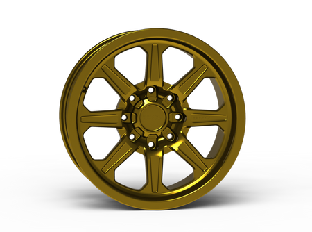 G500 20x10" Smooth Lip NonBeadlock Wheel 8lug