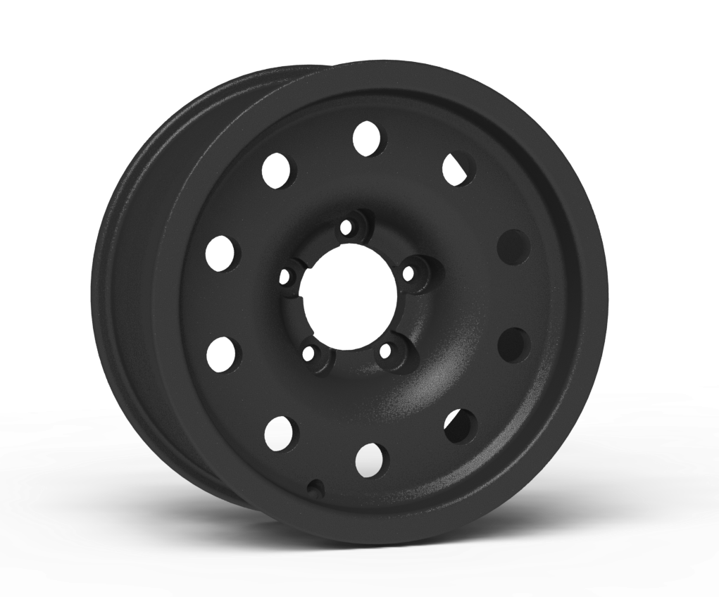 CLASSIC 17x8.5" Smooth Lip NonBeadlock Wheel 5/6lug
