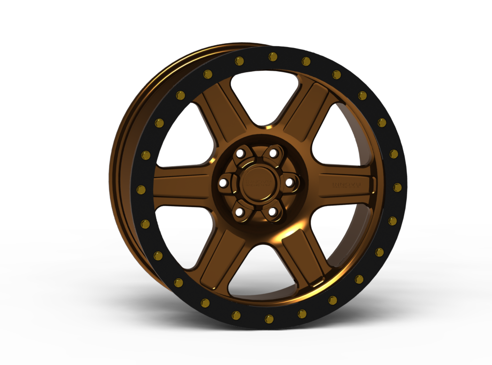 G400 Beadlock 18x9.0" 5/6 Lug RACE DRILLED