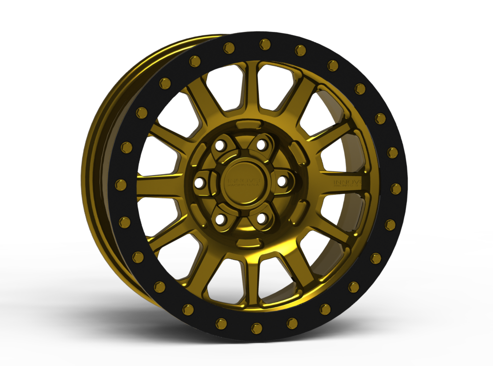 G600 Beadlock Wheel 17x9" 6 Lug