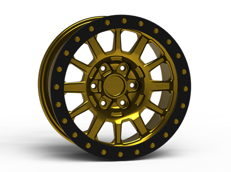 G600 Beadlock Wheel 17x9" 5 Lug