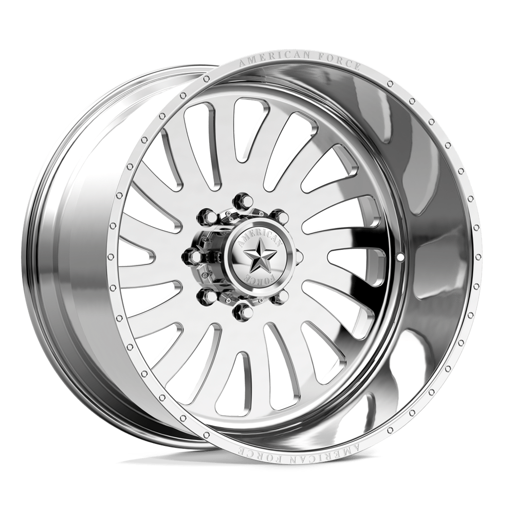 American Force Octane 20x10 Polished wheel