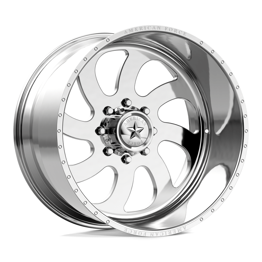 American Force Blade 22x10 Polished wheel