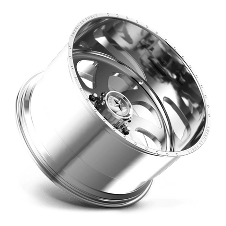 American Force Blade 22x10 Polished wheel