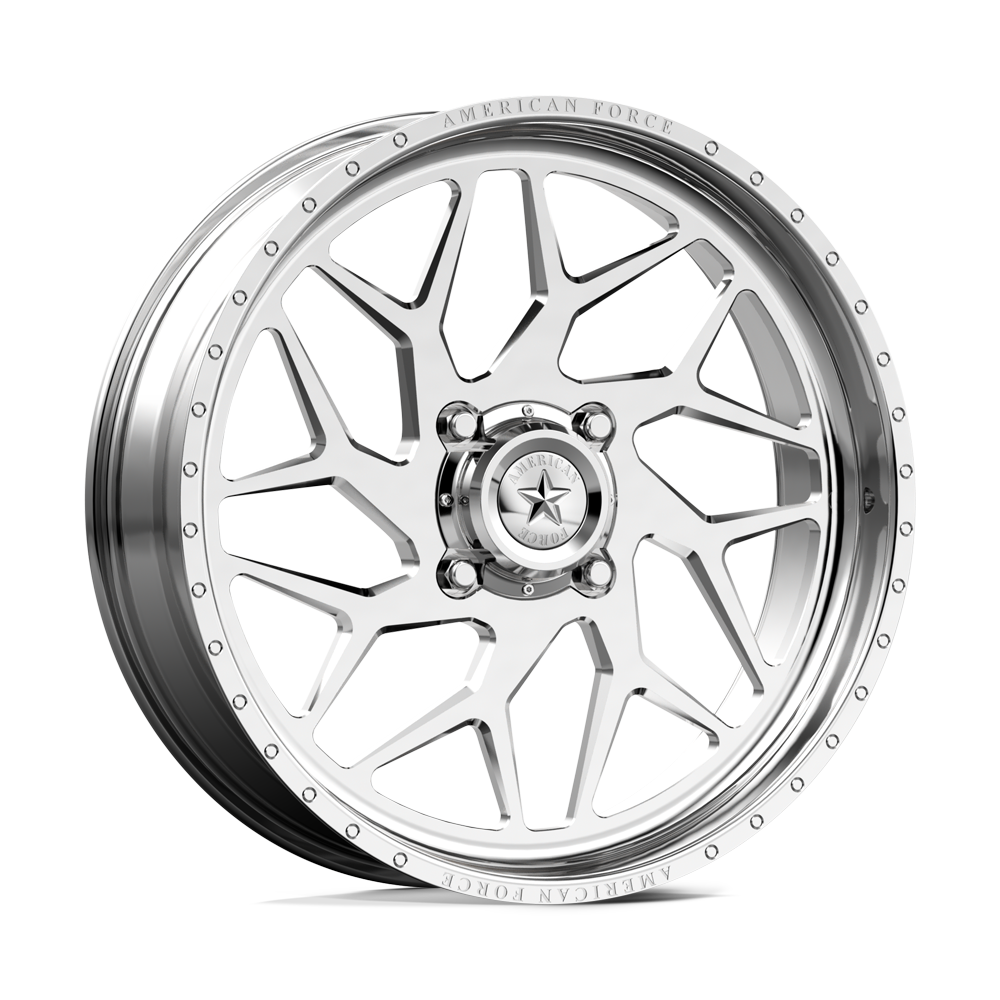 American Force Coyote SS UTV 22x7 Polished Wheel - 4x137, 0mm Offset