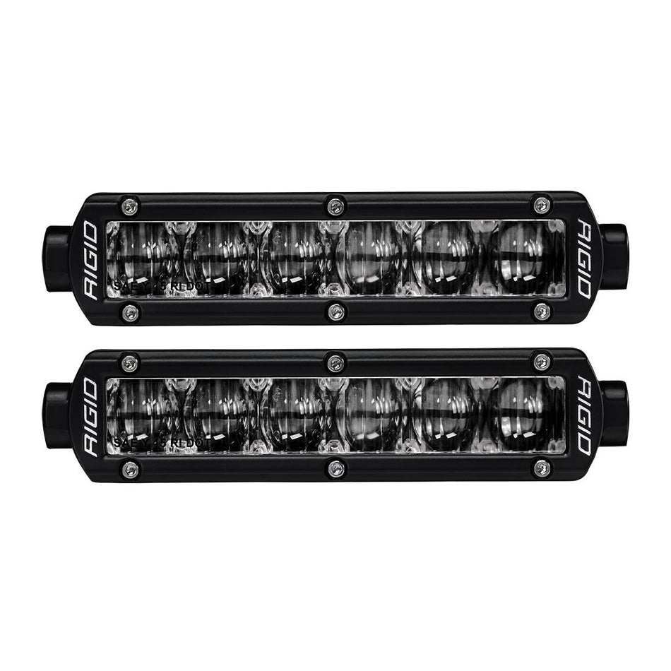 SAE 6 Inch Fog Light Pair SR-Series Pro RIGID Industries