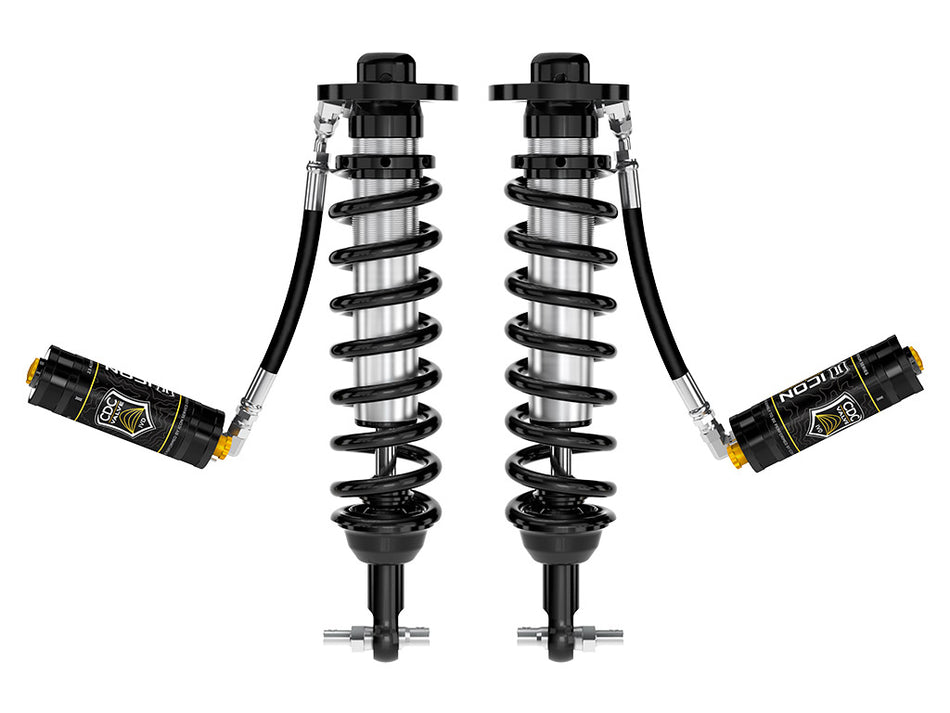 2021-2024 Ford F-150 4WD 0-2.75 Inch Lift Front V.S. 2.5 Series Coilovers Remote Reservoir W/ CDCV Pair Icon Vehicle Dynamics