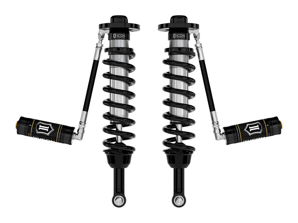 2021-2024 Ford F-150 4WD-Tremor 3.5-4.5 Inch-2.5-3 Inch Lift Front V.S. 2.5 Series Coilovers Remote Reservoir Pair Icon Vehicle Dynamics