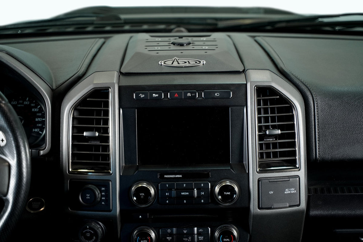 2015-2020 Ford F-150, 2017-2020 F-150 Raptor & 2017-2022 Super Duty Digital Device Dash Mount - Addictive Desert Designs AC1101701NA - view 8