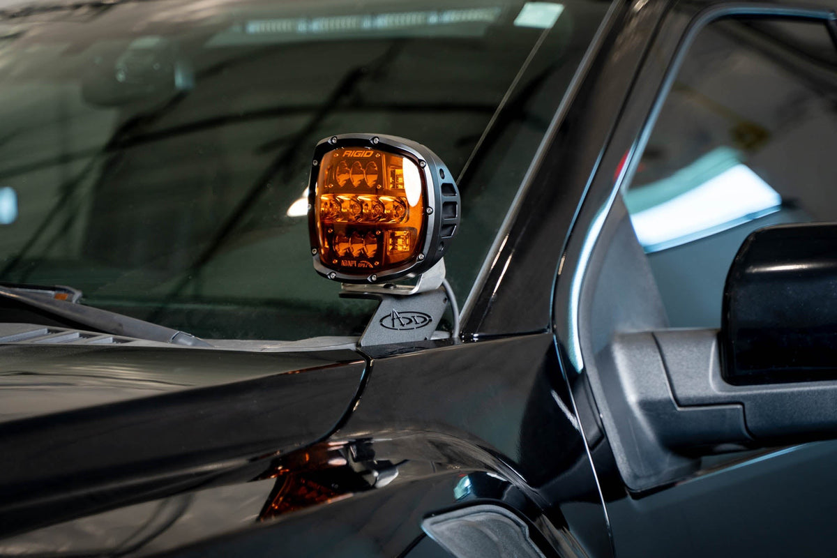 2015-2020 Ford F-150, Raptor Ditch Light Brackets - Addictive Desert Designs AC1101801NA - view 4