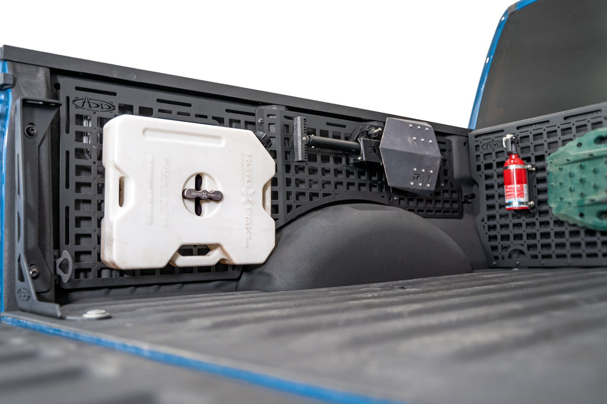 2015-2020 Ford F-150, Raptor 66 Inch Bed Driver-side Bed Side Molle Panels - Addictive Desert Designs AC1101901NA-D