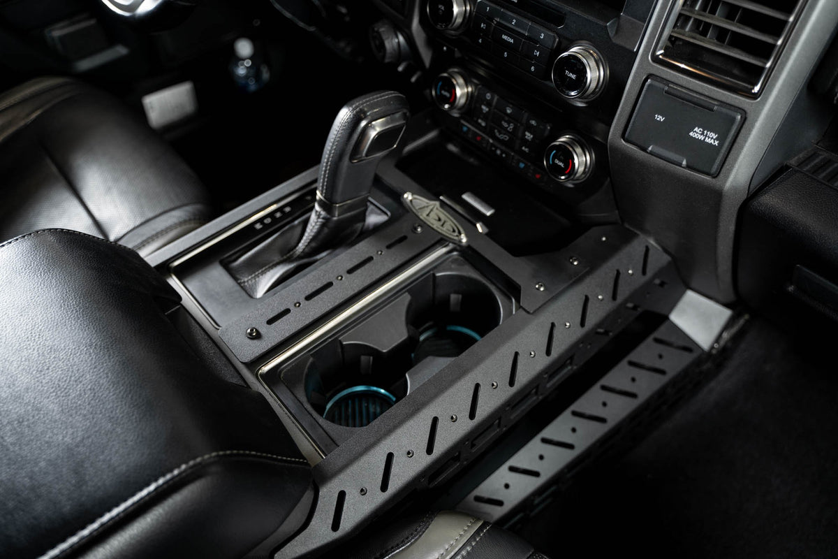 2015-2020 Ford F-150, Raptor, Super Duty Center Console Molle Panels - Addictive Desert Designs AC110360180 - view 9