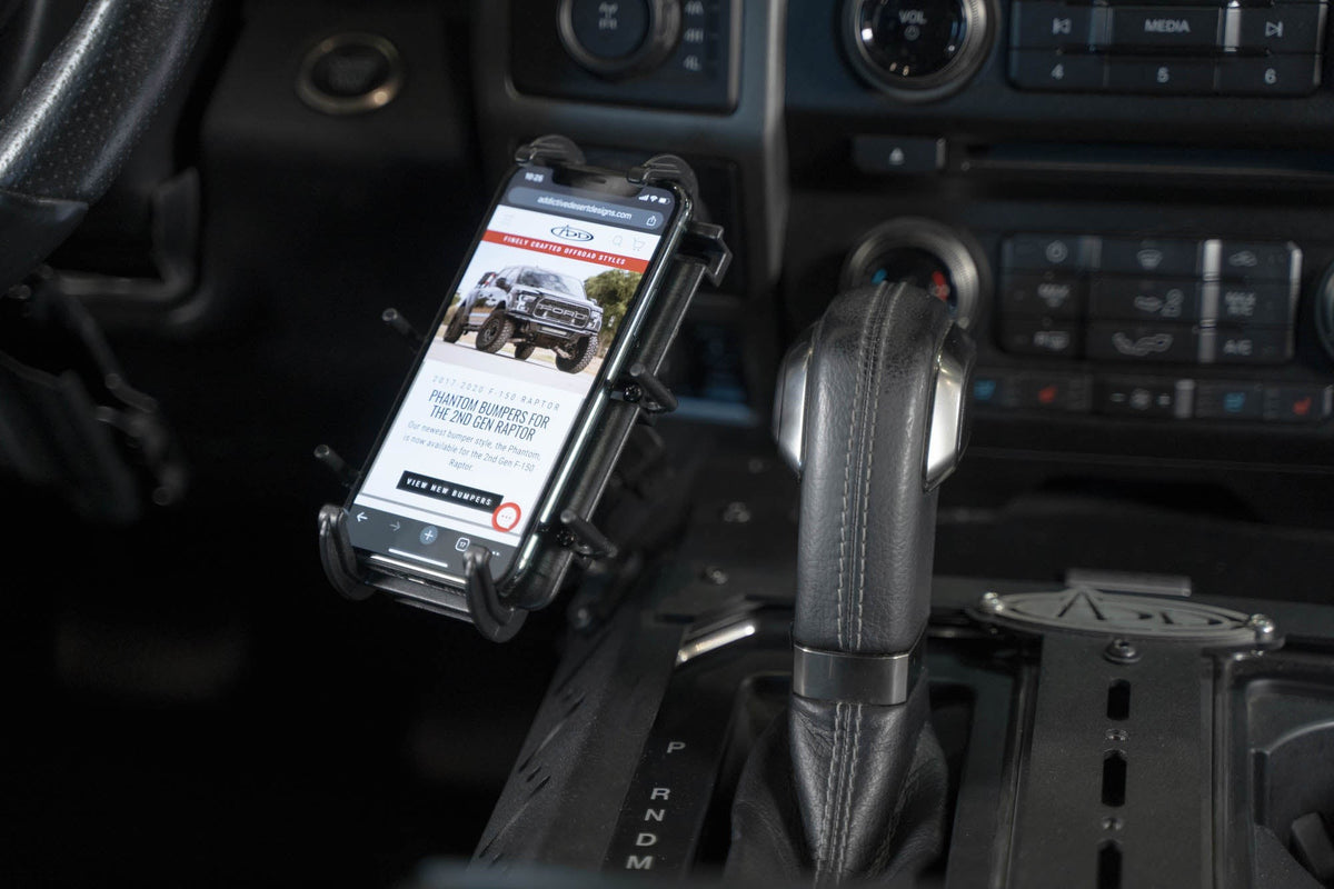 2015-2020 Ford F-150, Raptor Center Console Molle Bridge - Addictive Desert Designs AC1104901NA - view 3