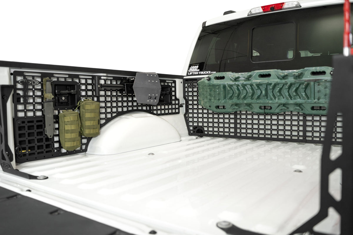 2021+ Ford F-150, F-150 Raptor 66 Inch Bed Side Molle Panels Driver Full Set - Addictive Desert Designs AC1903201NA - view 12