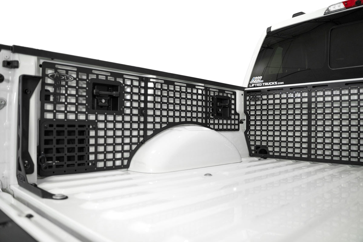 2021+ Ford F-150, F-150 Raptor 66 Inch Bed Side Molle Panels Driver Full Set - Addictive Desert Designs AC1903201NA - view 4