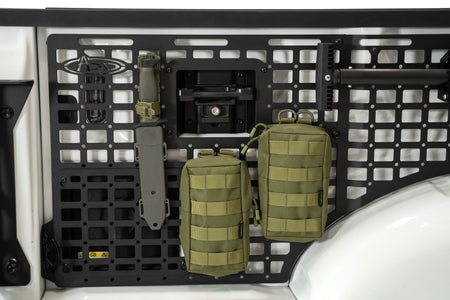 2021+ Ford F-150, F-150 Raptor 66 Inch Bed Side Molle Passenger Side Center Only In Hammer Black - Addictive Desert Designs AC1904301NA - view 10