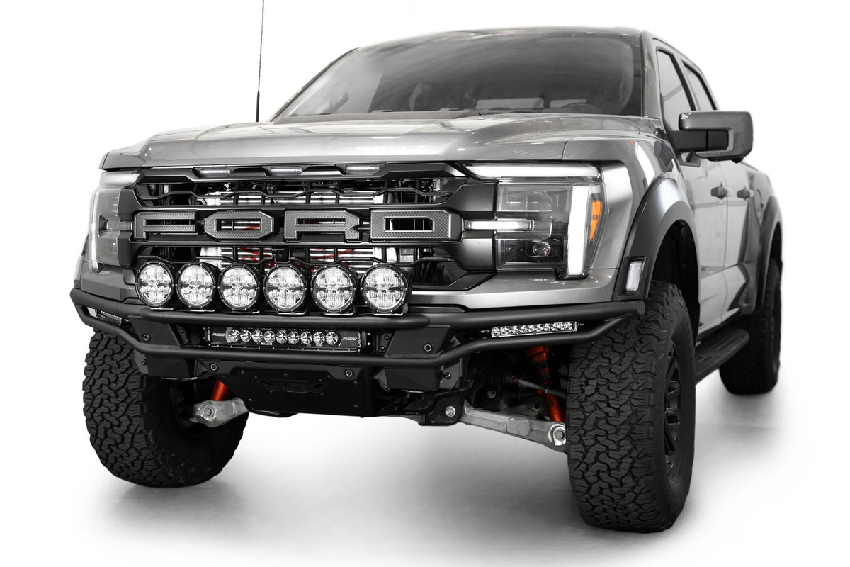 2021+ Ford F-150 Raptor Race Series Front Bumper Light Hoop - Addictive Desert Designs AC2107001NA - view 8