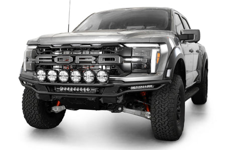2021+ Ford F-150 Raptor Race Series Front Bumper Light Hoop - Addictive Desert Designs AC2107001NA - view 8