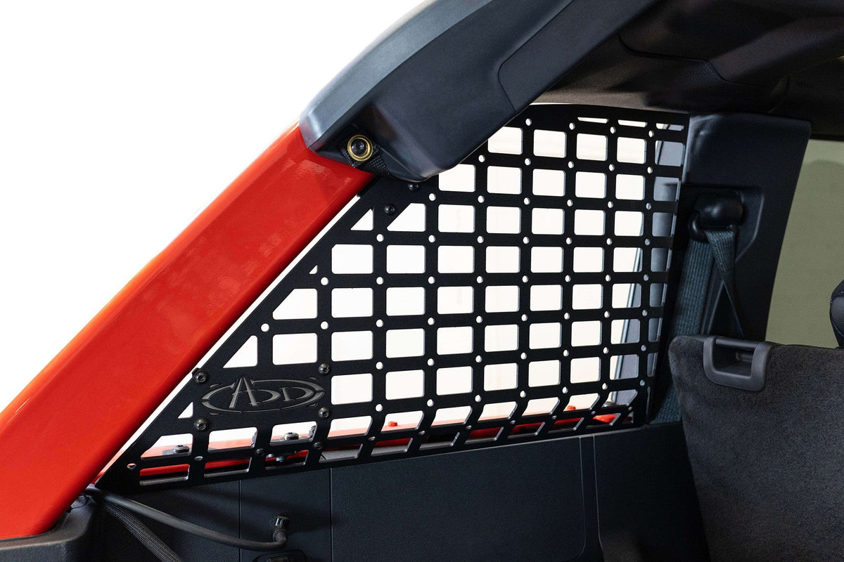 2021+ Ford Bronco, Bronco Raptor Rear Window Molle Storage Panels - Addictive Desert Designs AC2302801NA - view 5