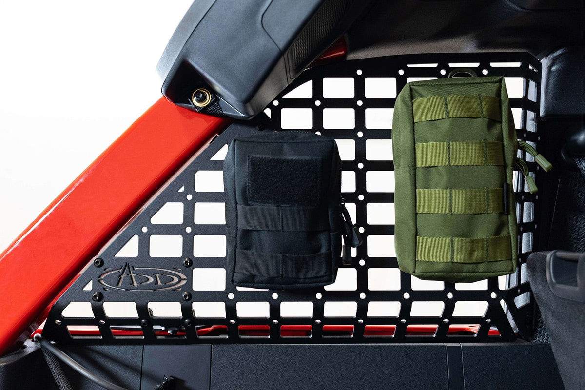 2021+ Ford Bronco, Bronco Raptor Rear Window Molle Storage Panels - Addictive Desert Designs AC2302801NA - view 6