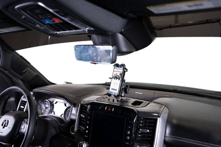 2019-2025 RAM 1500, TRX, RHO Digital Device Dash Mount - Addictive Desert Designs AC6201701NA - view 8