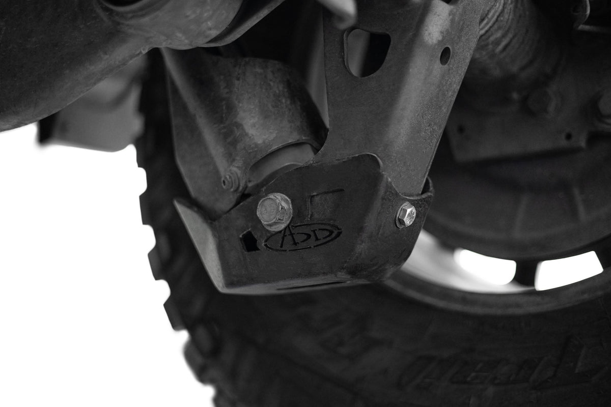 2021-2025 RAM 1500 TRX/RHO Rear Shock Guards - Addictive Desert Designs AC6202001NA - view 4