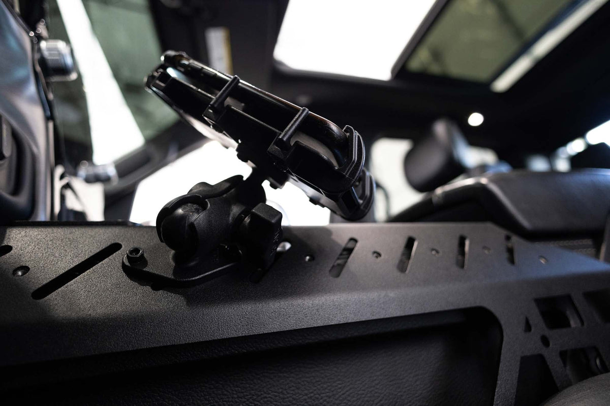 2021-2025 RAM 1500 TRX & RHO Center Console Molle Panels, Digital Device Bridge - Addictive Desert Designs AC6202201NA - view 3