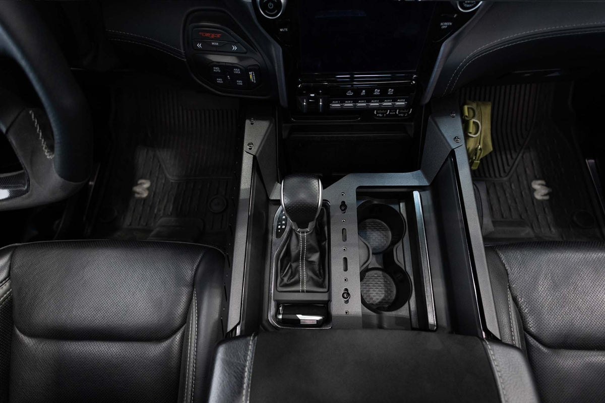 2021-2025 RAM 1500 TRX & RHO Center Console Molle Panels, Digital Device Bridge - Addictive Desert Designs AC6202201NA - view 12