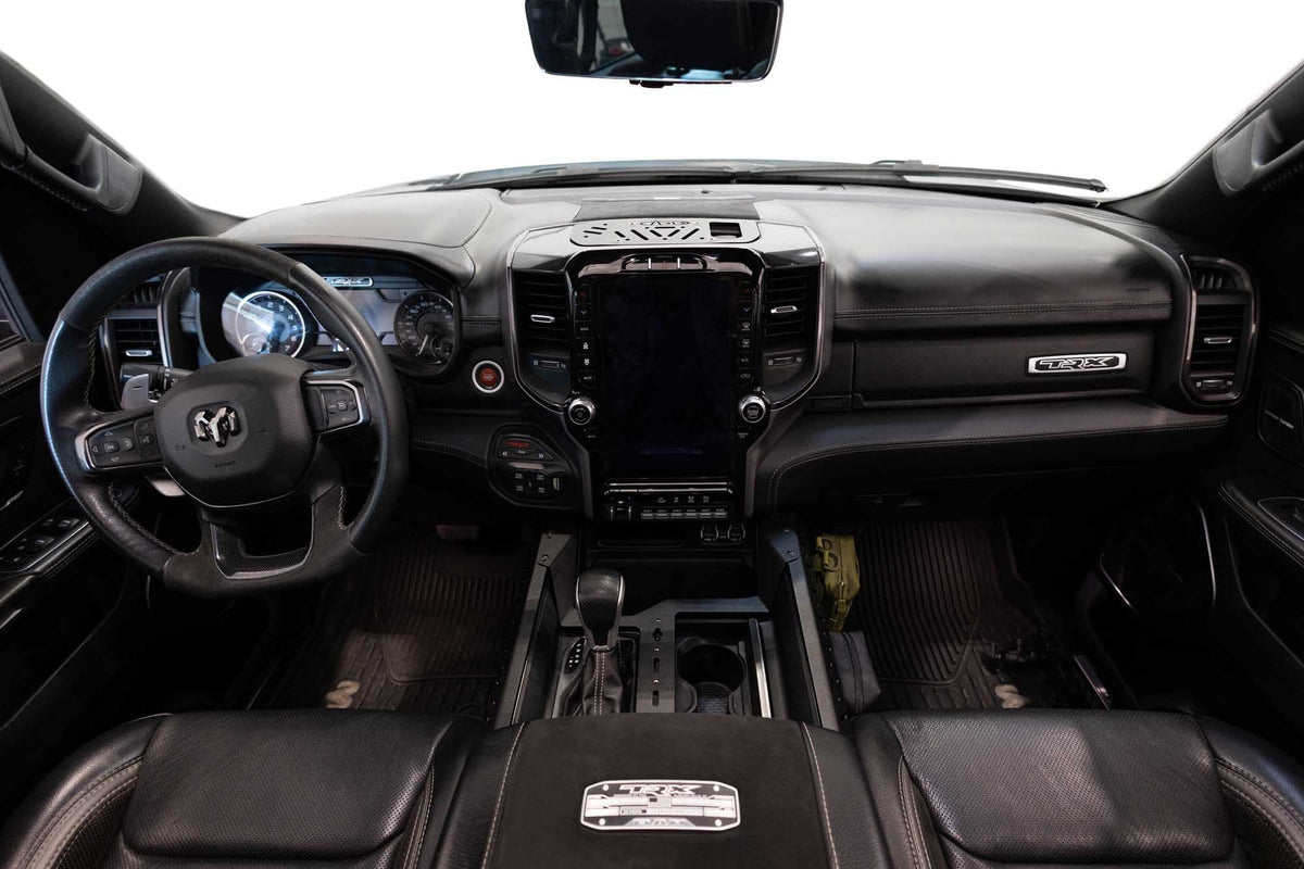 2021-2025 RAM 1500 TRX & RHO Center Console Molle Panels, Digital Device Bridge - Addictive Desert Designs AC6202201NA - view 9