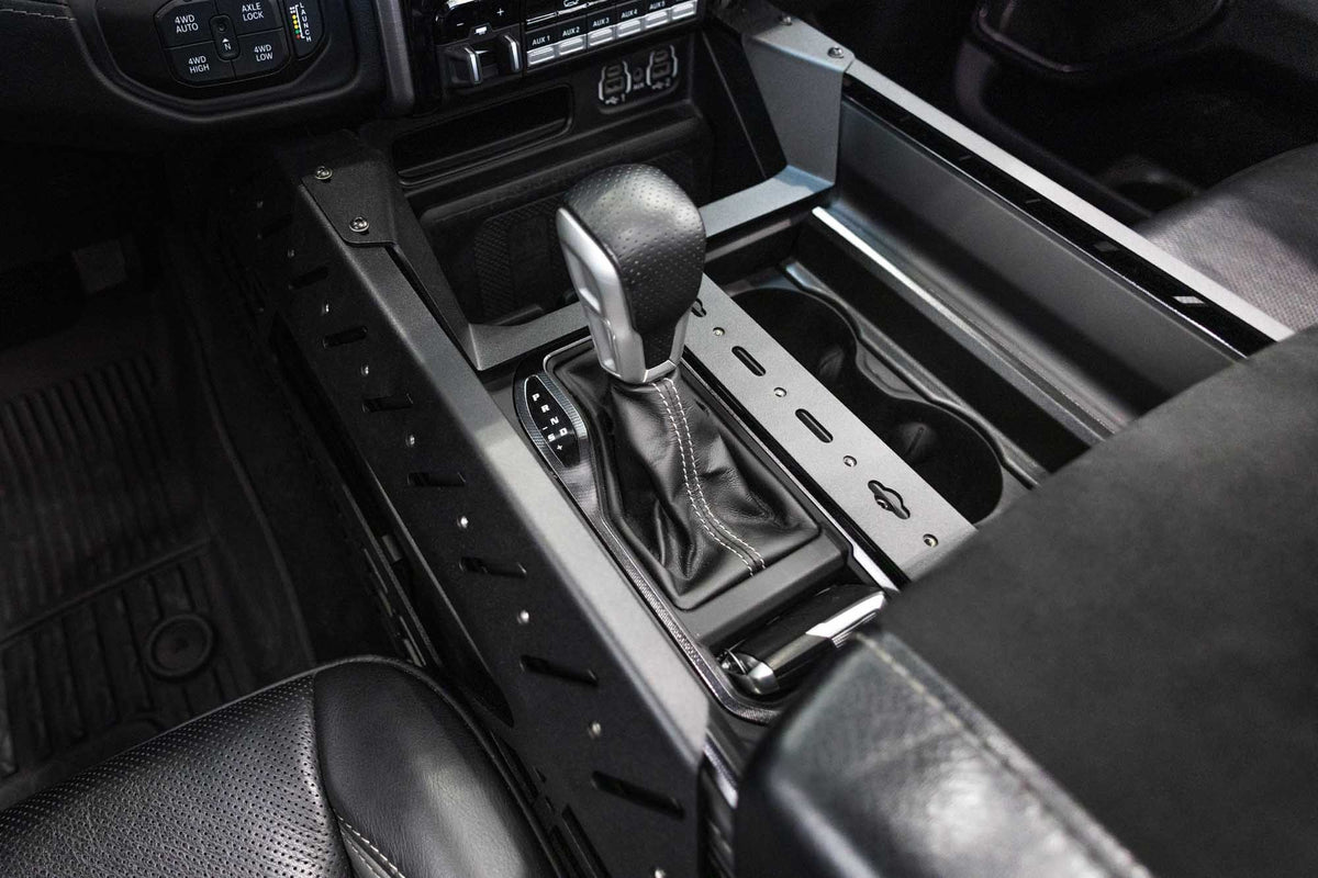2021-2025 RAM 1500 TRX & RHO Center Console Molle Panels, Digital Device Bridge - Addictive Desert Designs AC6202201NA - view 11