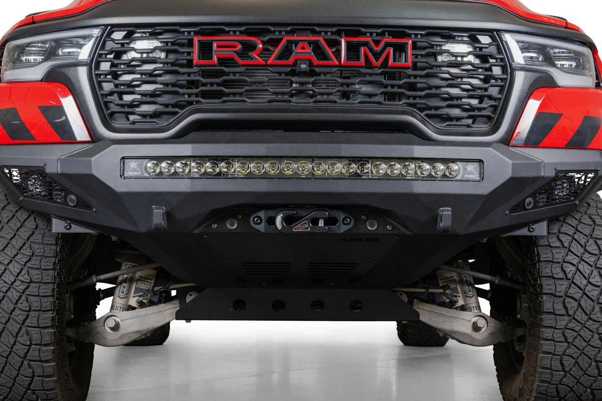2025 Ram RHO Stealth Fighter Front Bumper Winch Kit - Addictive Desert Designs AC630810103 - view 6