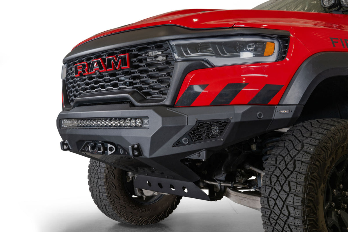 2025 Ram RHO Stealth Fighter Front Bumper Winch Kit - Addictive Desert Designs AC630810103 - view 7