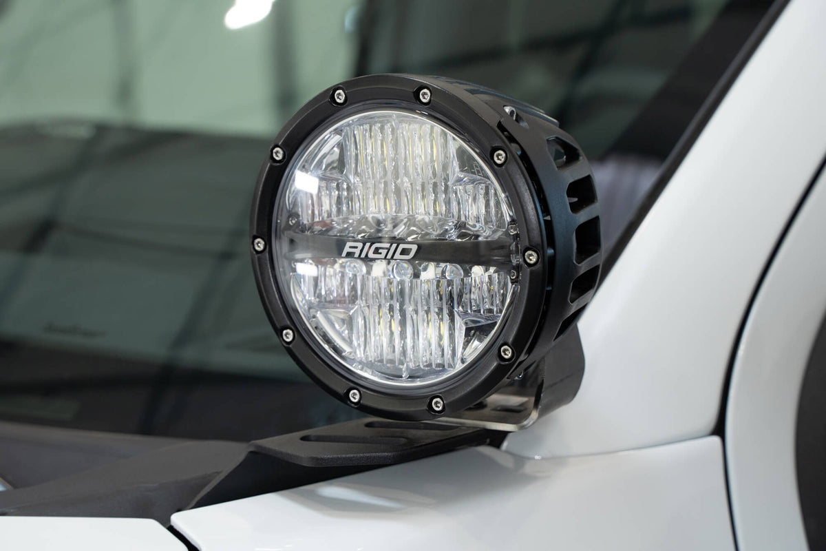 2023+ Ford Super Duty F-250 F-350 Ditch Light Brackets - Addictive Desert Designs AC8101801NA - view 2