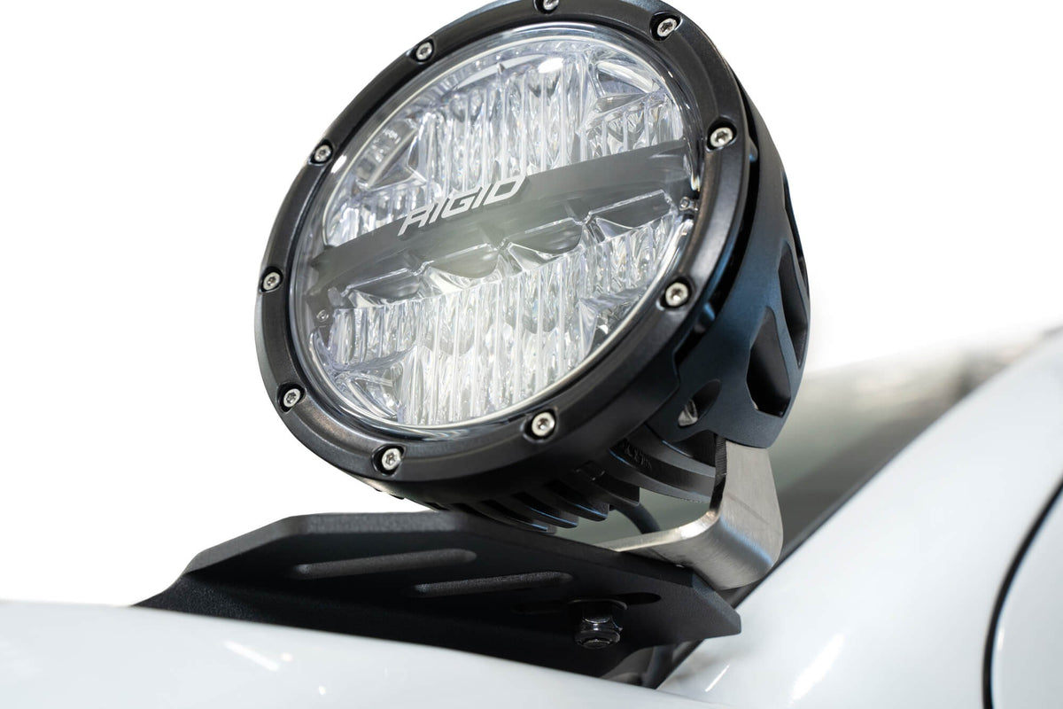 2023+ Ford Super Duty F-250 F-350 Ditch Light Brackets - Addictive Desert Designs AC8101801NA - view 4