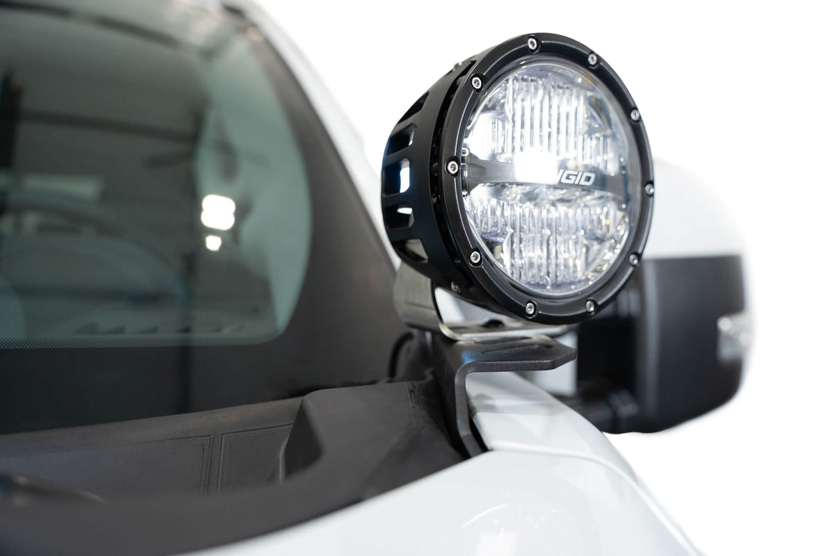 2023+ Ford Super Duty F-250 F-350 Ditch Light Brackets - Addictive Desert Designs AC8101801NA - view 6
