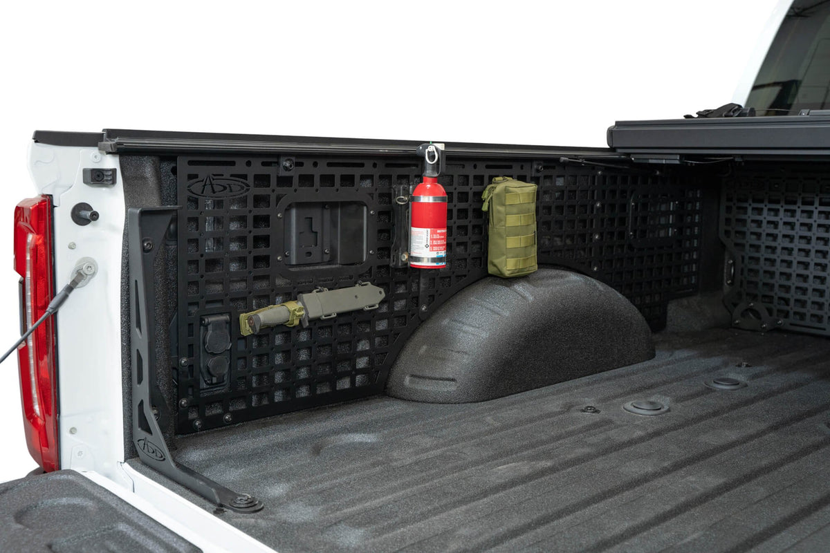 2023+ Ford Super Duty F-250 F-350 81.6 Inch Bed Side Molle Panels - Addictive Desert Designs AC8103201NA