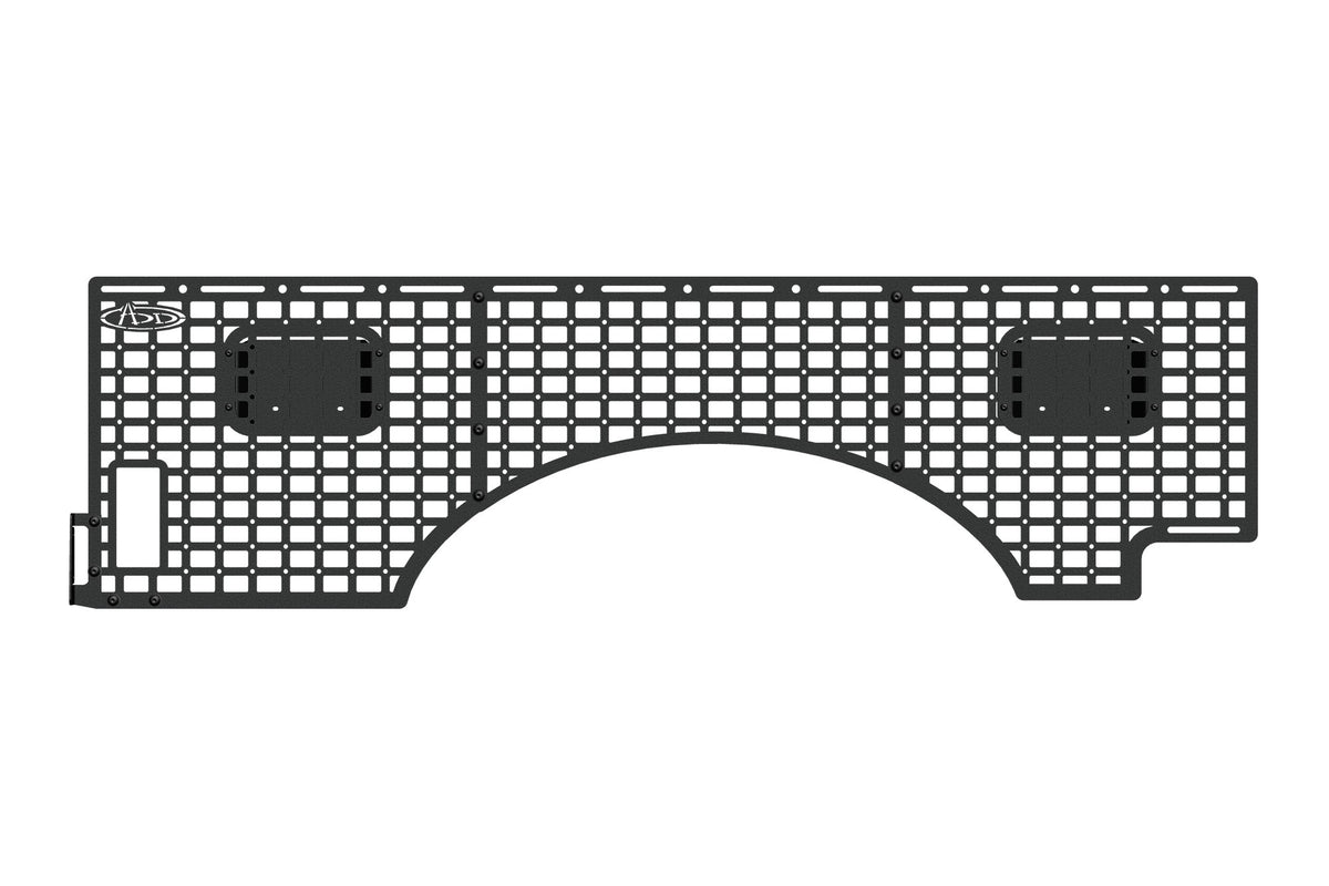 2023-2026 Ford Super Duty F-250/350/450 Long Bed Side Molle Panels - DRIVER - Addictive Desert Designs AC8111001NA