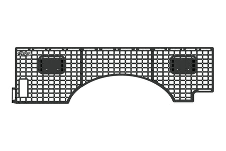 2023-2026 Ford Super Duty F-250/350/450 Long Bed Side Molle Panels - DRIVER - Addictive Desert Designs AC8111001NA
