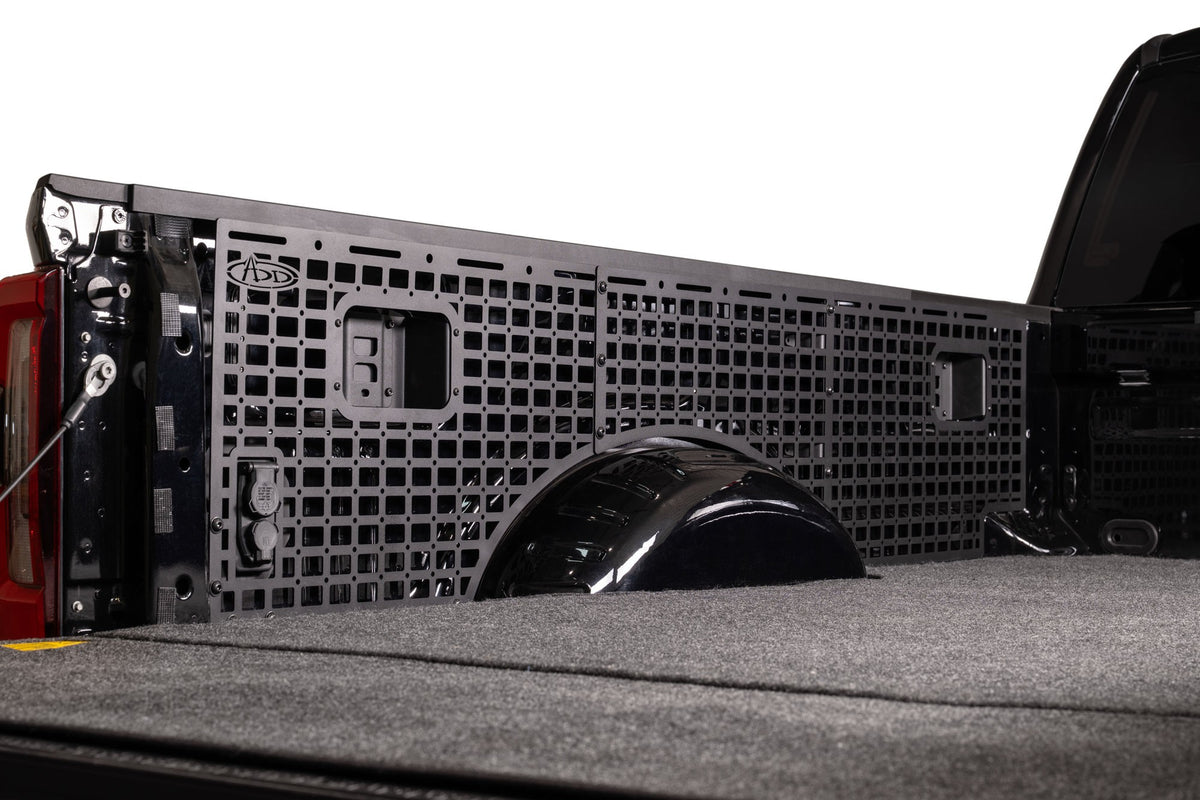 2023-2026 Ford Super Duty F-250/350/450 Long Bed Side Molle Panels - DRIVER - Addictive Desert Designs AC8111001NA - view 10