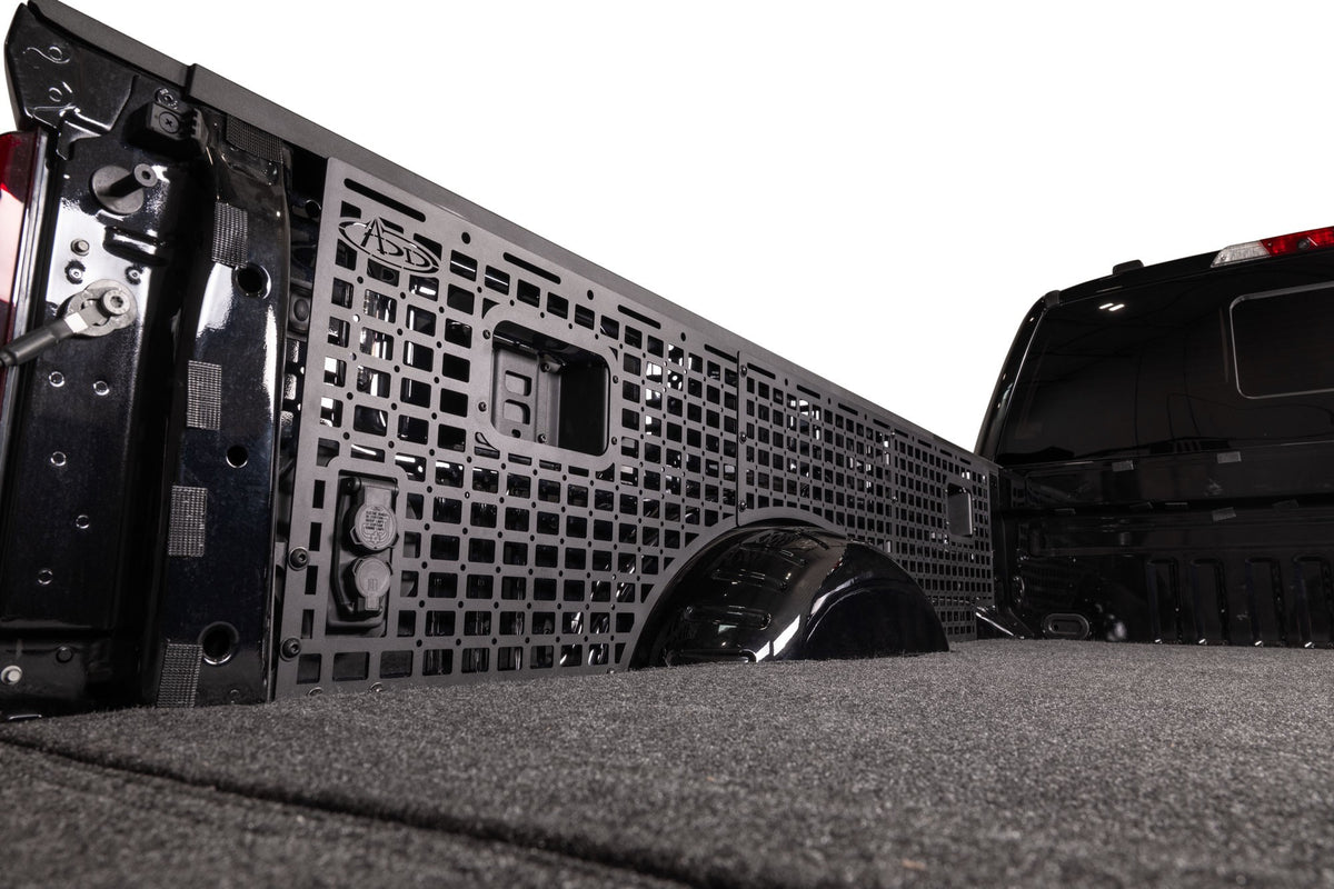 2023-2026 Ford Super Duty F-250/350/450 Long Bed Side Molle Panels - PASSENGER - Addictive Desert Designs AC8111101NA - view 5
