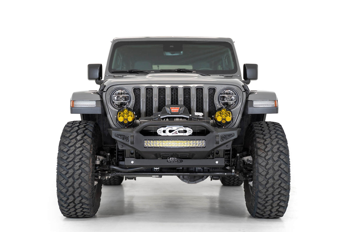 2018+ Jeep JL JLU JT Wrangler, Gladiator way Bar Skid Plate - Addictive Desert Designs AC96100801NA - view 3