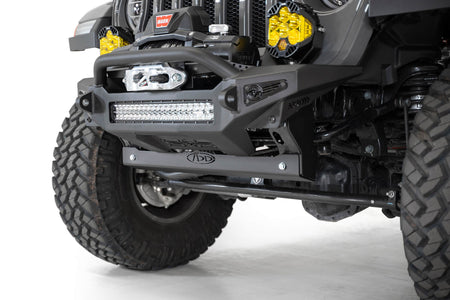 2018+ Jeep JL JLU JT Wrangler, Gladiator way Bar Skid Plate - Addictive Desert Designs AC96100801NA - view 5