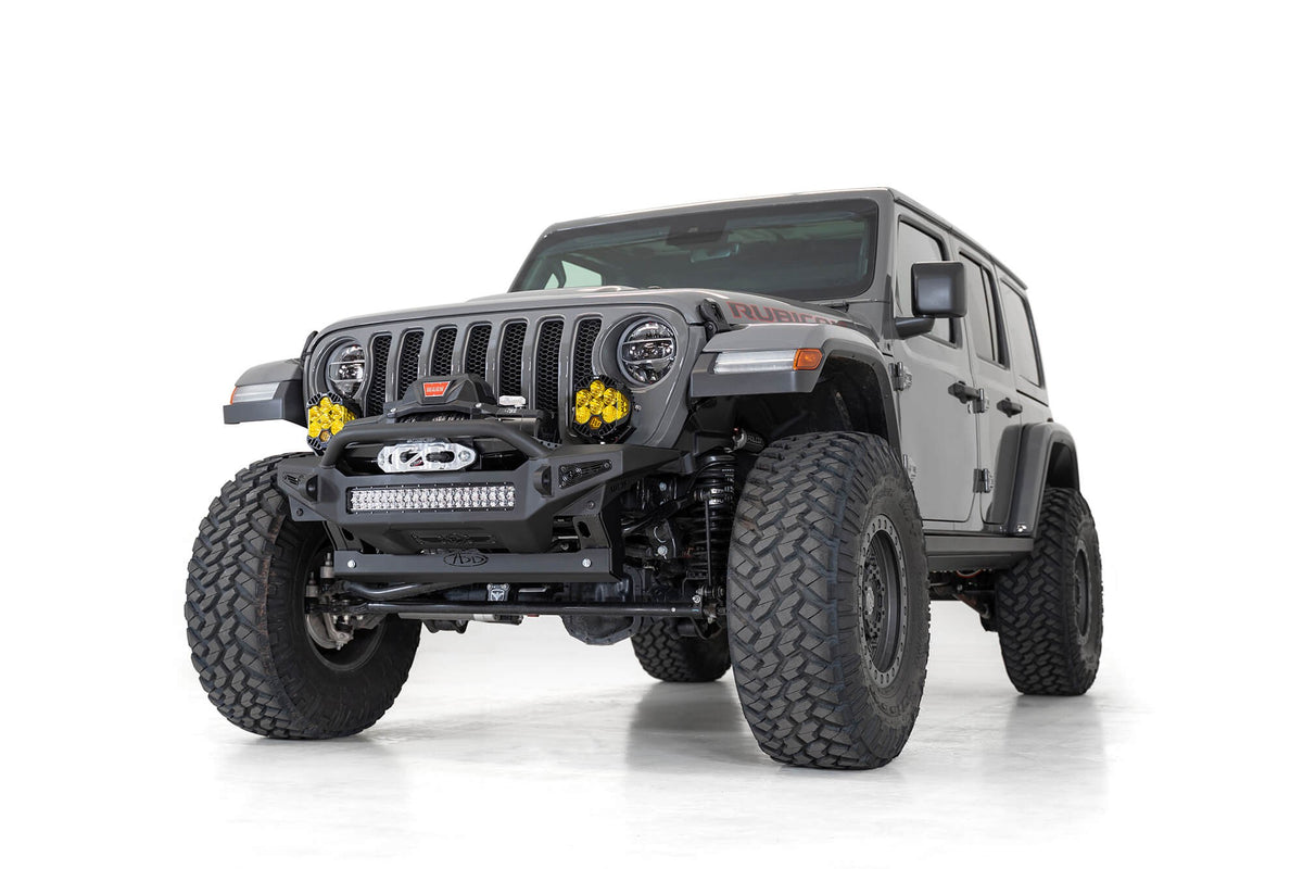 2018+ Jeep JL JLU JT Wrangler, Gladiator way Bar Skid Plate - Addictive Desert Designs AC96100801NA - view 7