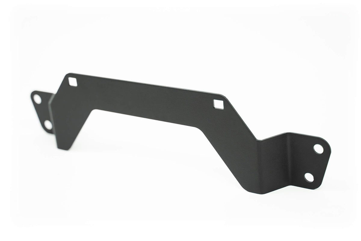 2007+ Jeep JL JLU JT Wrangler, Gladiator Stealth Fighter Front Bumper License Plate Bracket - Addictive Desert Designs AC96154701NA - view 5