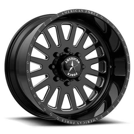 American Force Atom SS 26x14 Black Wheel