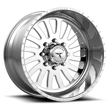 American Force Octane 20x10 Polished wheel