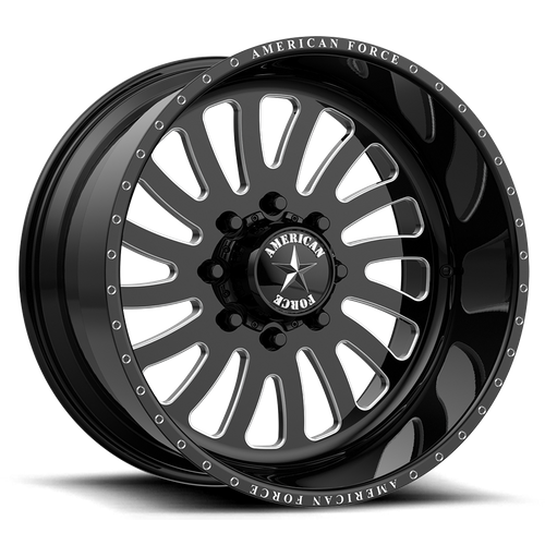 American Force Octane 22x12 Black wheel