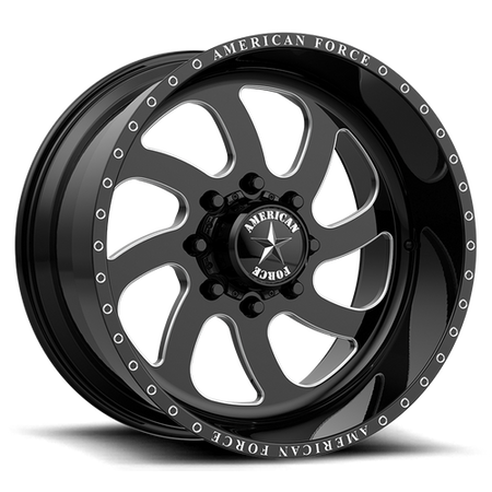 American Force Blade 26x16 Black wheel