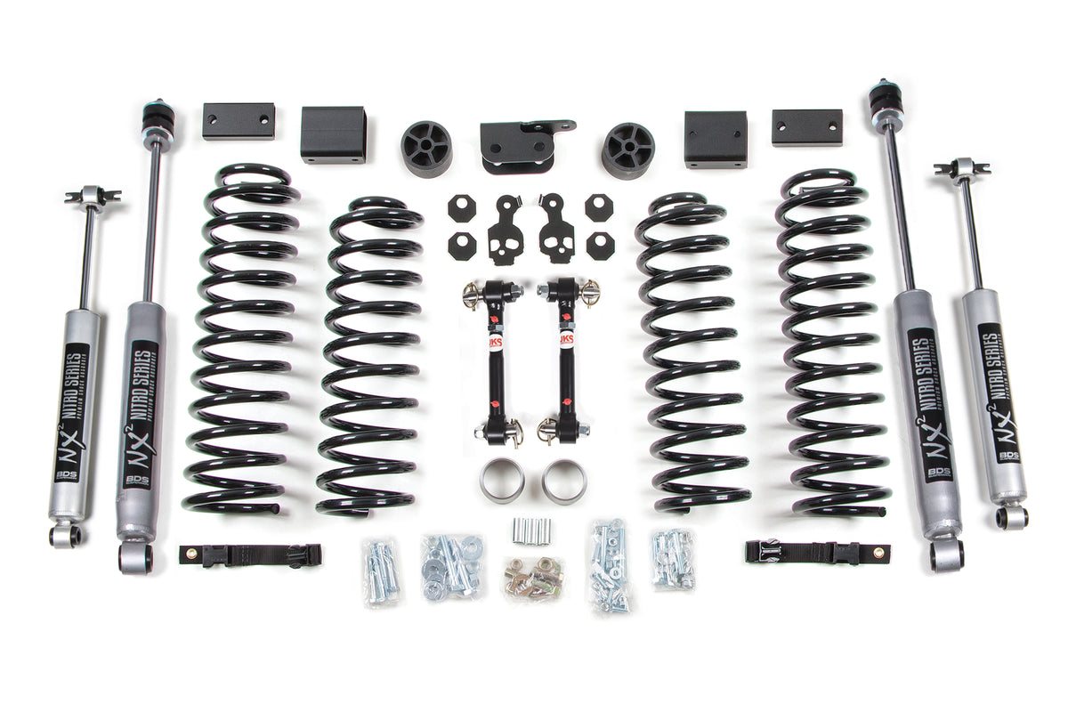 3 Inch Lift Kit | Jeep Wrangler JK (12-18) 4-Door - BDS Suspension BDS1404H